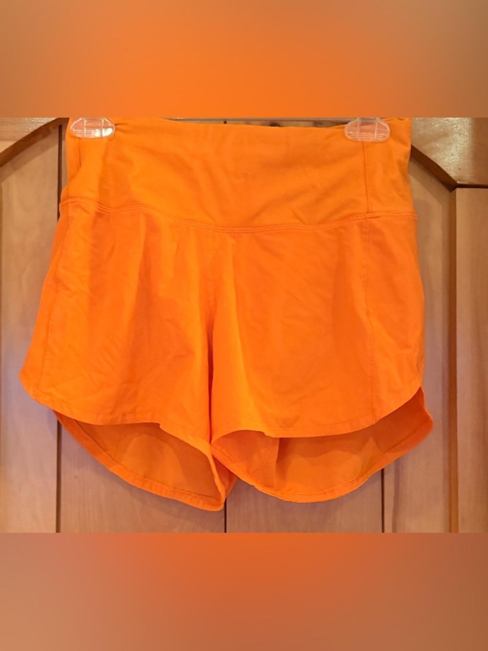 lululemon athletica Women's Athletic Shorts - Bright Orange